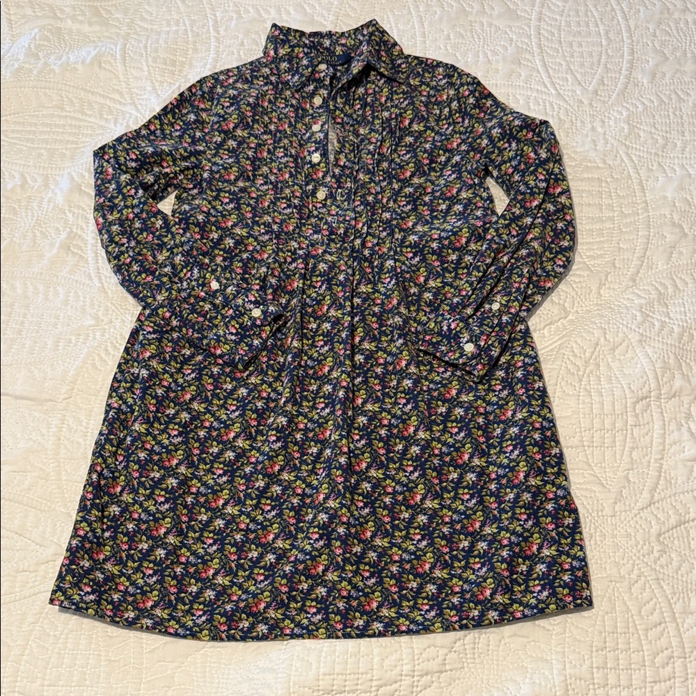 Polo Ralph Lauren Blue Floral Dress